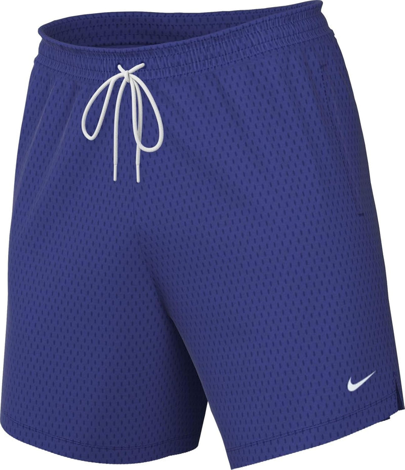 Dri-FIT HV1880 Men's Mesh Basketball Shorts (5") - Deep Night/White