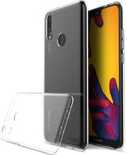 Huawei Nova 3E Case, Smooth Silicone Back Case Cover for / P20 Lite, Clear