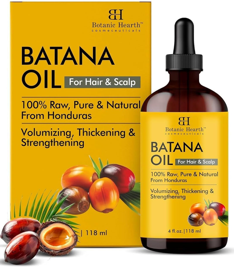 100% Pure Castor Oil for Hair Growth 150 ML - Cold Pressed, Hexane-Free, Eyelashes, Eyebrows, Skin Care - Batana