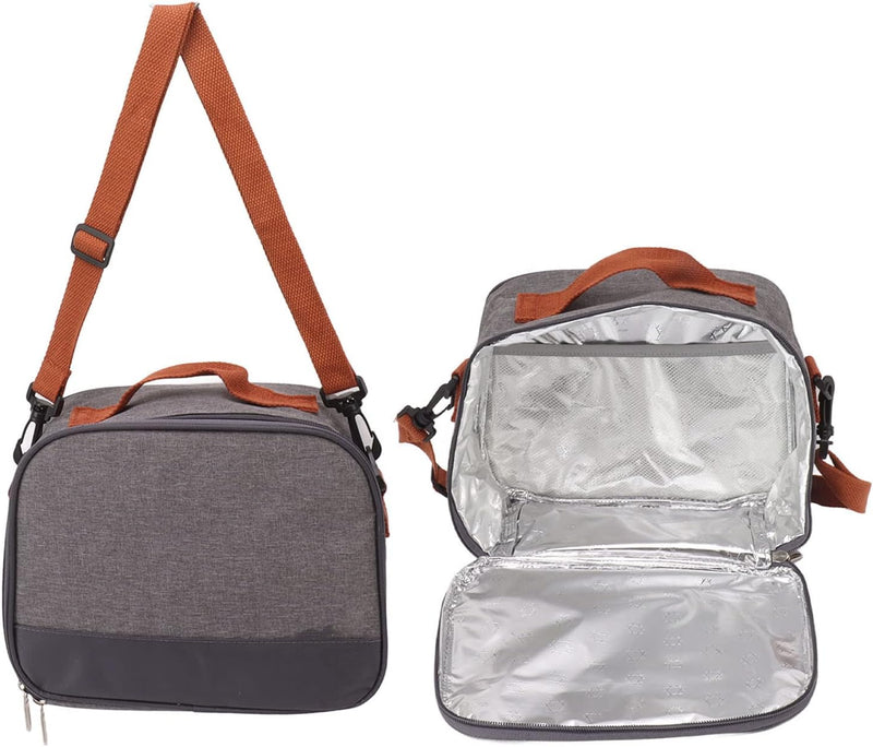 Lunch Box for Kid Boys Girls Teen Adult, Waterproof Reusable Lunch Bag, Large Capacity Insulated Lunch Bag Reusable Lunch Bags Lunch Tote Bag for Office School Picnic