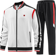 Men's Casual Tracksuits Long Sleeve Jogging Suits Sweatsuit Sets Track Jackets and Pants 2 Piece Outfit, Jw-140, M