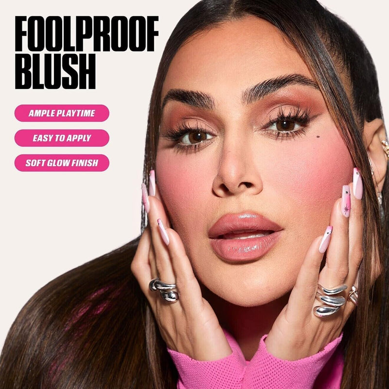 Huda Beauty Baby Blush Mild Mocktail Duo Kit - Liquid Blush - 2x2ml - Strawberry Cream and Ube Cream