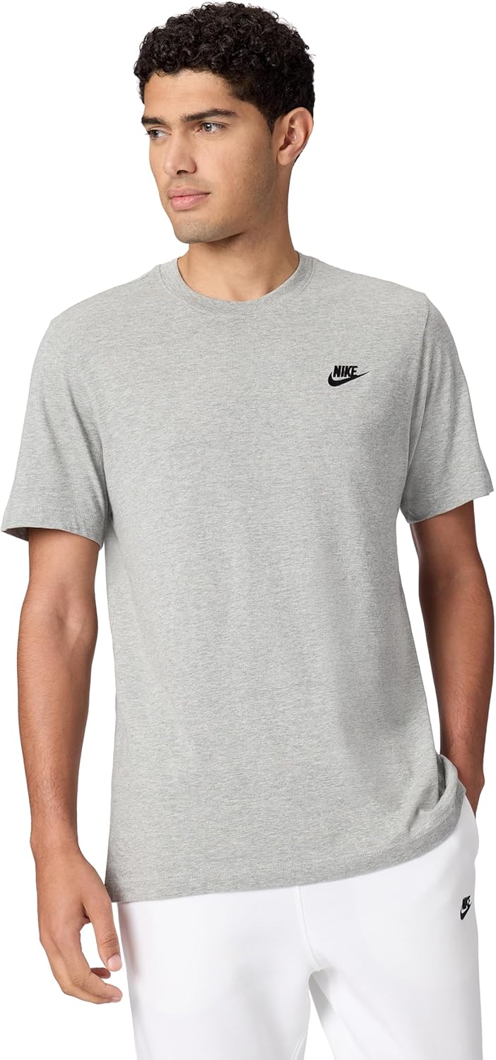 mens Nsw Club T-Shirt (pack of 1) - Dark Grey Heather/Black