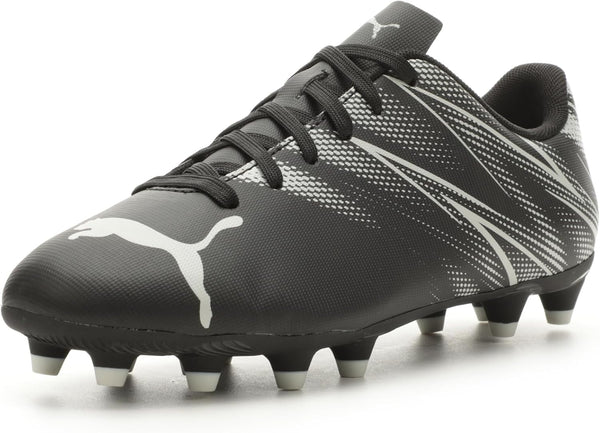 Attacanto Firm Ground/Artificial Ground unisex-child Sneaker - Puma Black-silver Mist
