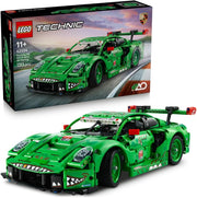 Technic Porsche 911 GT3 R REXY AO Racing Car Toy - Model Kit w/ 6-Cylinder Engine, Rear-Wheel Drive and Dinosaur Design - Gift for 11+ Year Old Boys & Motorsport Fans - 42224