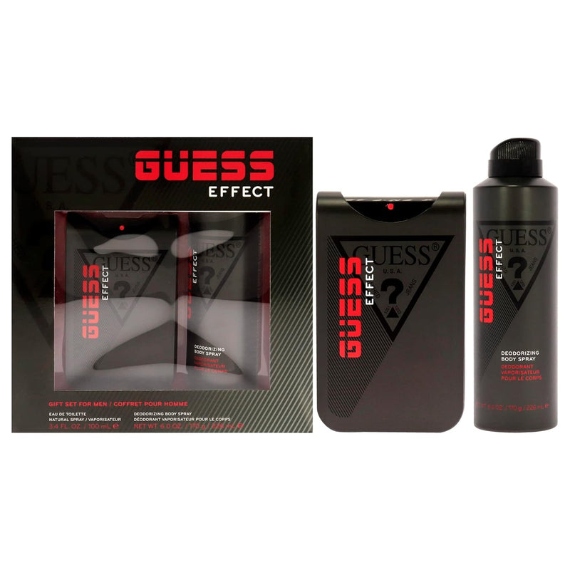 GUESS EFFECT FOR MEN (M) SET EDT 100ML + BODY SPRAY 226ML