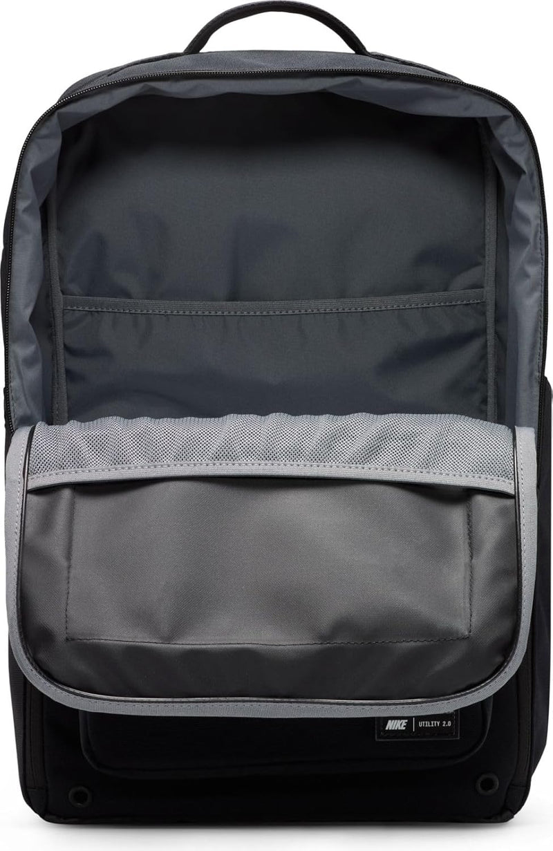 Nike Utility Speed - 2.0 Backpack For Mens Black/Black/(White) Misc