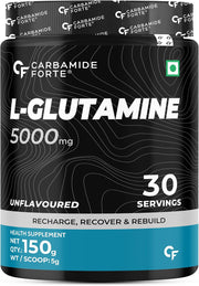 Carbamide Forte Micronized Creatine Monohydrate Powder - 83 Servings, 250g Creatine Supplement Powder for Lean Muscle Volumization, Strength & Energy - L Glutamine Powder pruple