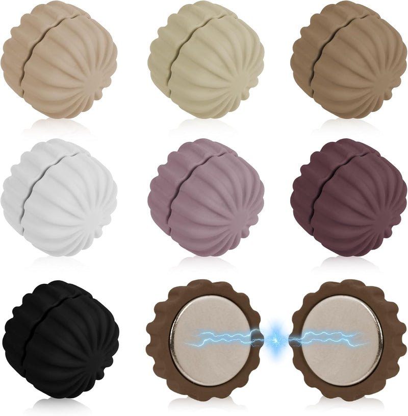 Kaket Magnets Hijab Pins 8PCS Hijab Magnets for Women Clothing Scarf Multi-Use