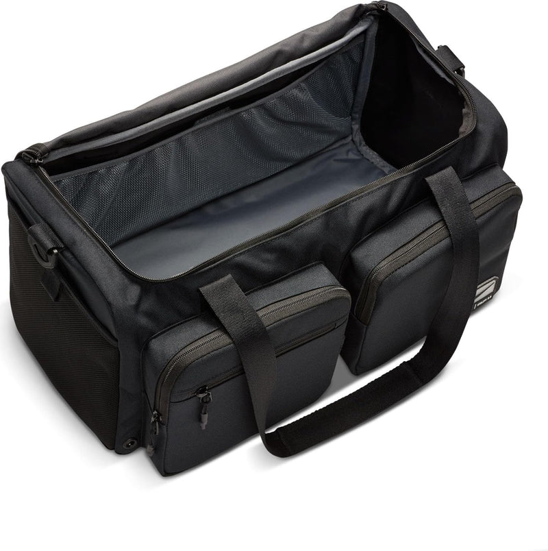 Nike Utility S Power - 2.0 Duffel Bags For Mens Black/Black/(White) Misc