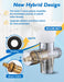Handheld Bidet Sprayer for Toilet, BRITULIF Jet Sprayer for Toilet Muslim Shower Set, Adjustable Bidet Attachment Toilet Water Sprayer,Bidets for Existing Toilets Bidet Hose for Feminine Wash