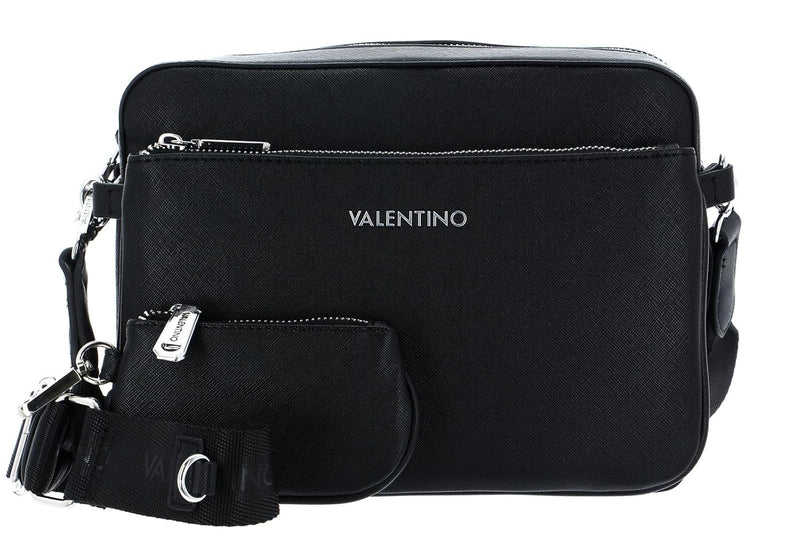 VALENTINO Men's Crossbag 5xq-Marnier Unique Shoulder Bag, Black