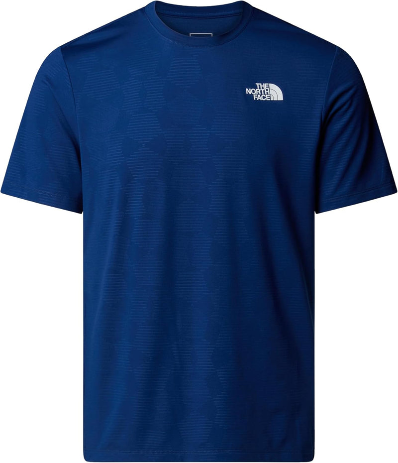 Mens M 24/7 SHORT SLEEVES TEE EMBOSSED TOPS (pack of 1) - Blue
