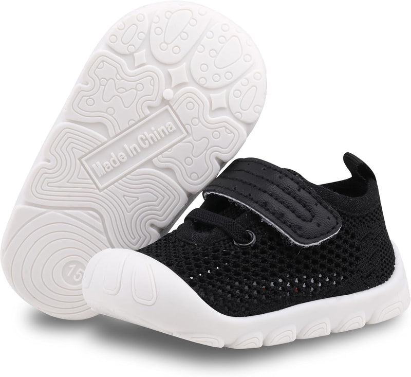 Baby Toddler Non-Skid Sock Shoes Indoor Slipper Breathable Cotton Mesh Lightweight Sole Infant Boy Girls Kids Children