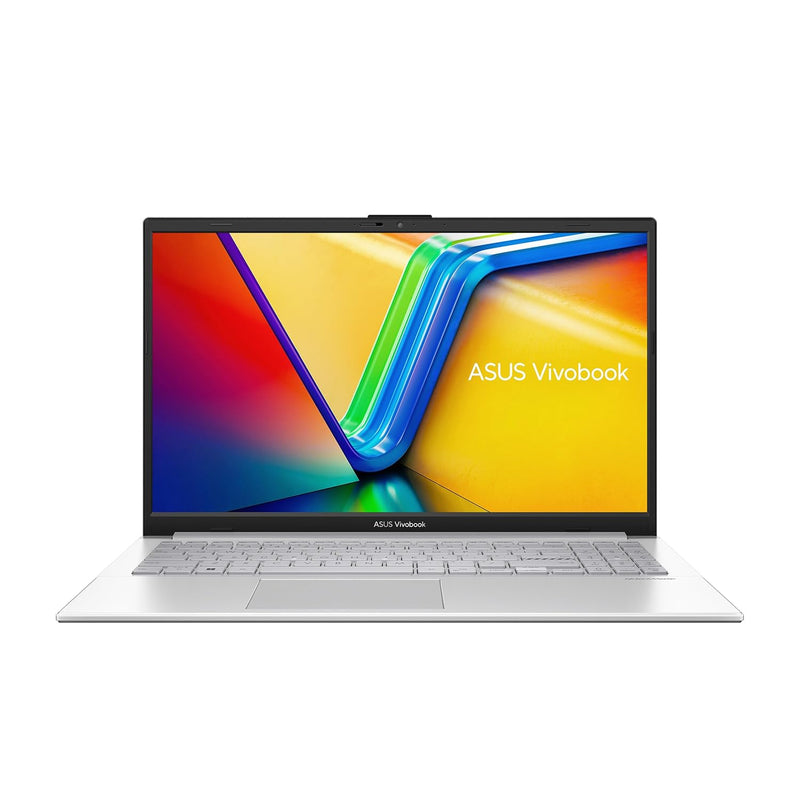 ASUS Vivobook GO 15 E1504GA-NJ084W Cool Silver, Slim Laptop, i3-N305 8GB 256G UFS 2.1 SSD, Intel UMA, WIN11 HOME, 15.6-inch, HD Webcam, Chiclet-Eng-Arb-KB.