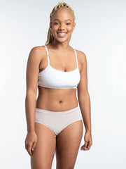 womens Fit for Me Women's Microfiber Briefs, 6 Pack Underwear (pack of 6) - Hipster - Modal - 12 Pack