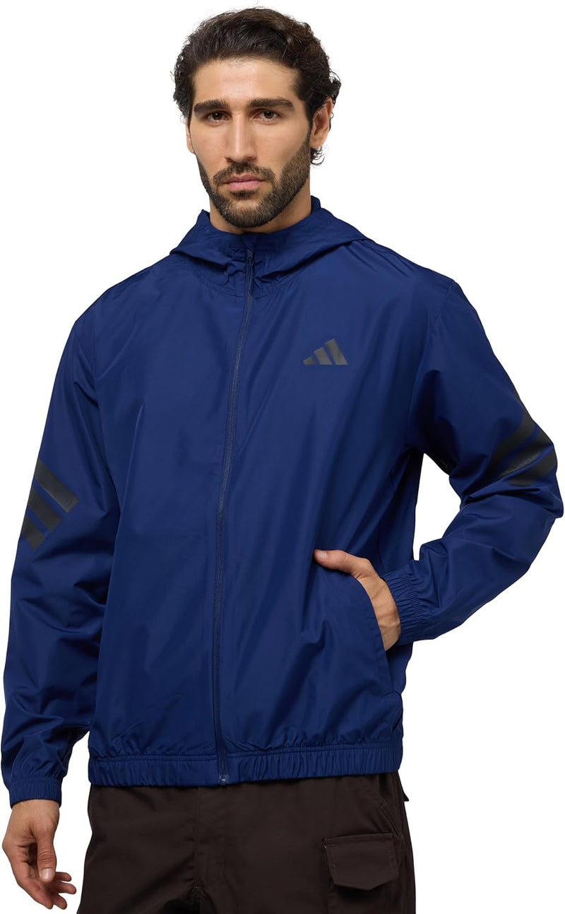 Men Icon 3-Stripes T-Shirt - Blue