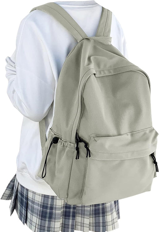 WEPOET Middle School Backpack for Teen Girls,Cute College Backpack for Women,High School Bag,Casual Travel Rucksack,Bookbag - A3-gree