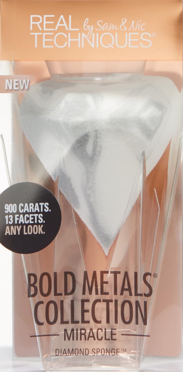 REAL TECHNIQUES Facial Makeup Brush - 13Ml (Packaging And Handle Model May Vary)