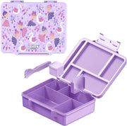 Lunch Box for Kids School,Children Lunch Box with Compartments, Bento Box Children, Leak-proof Lunch Box for Girls and Boys, Snack Box, Perfect for School, Nursery & Trips (SA Blue) (Blue Shark) - Ballerina