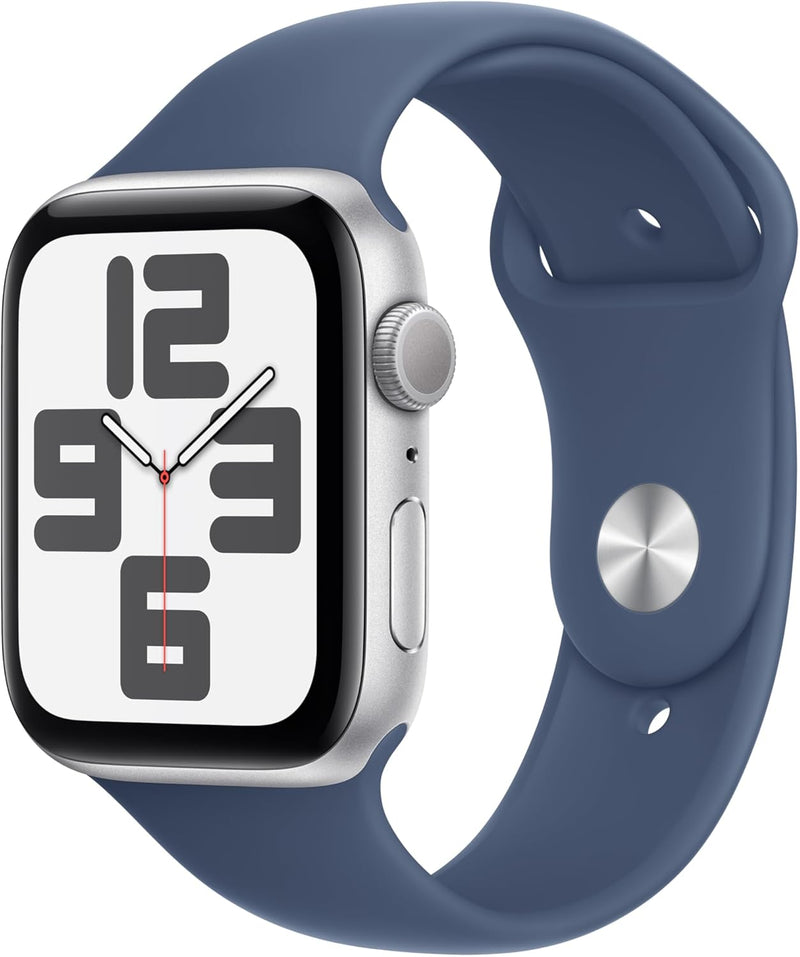 Apple Watch SE (2nd Gen) GPS 40mm Smartwatch with Starlight Aluminium Case with Starlight Sport Band - S/M. Fitness and Sleep Trackers, Crash Detection, Heart Rate Monitor, Retina Display