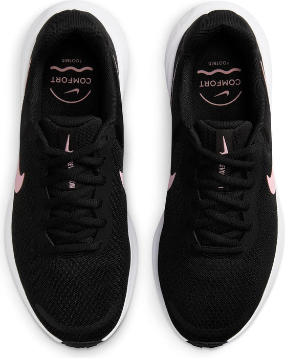 NIKE Women's W Revolution 7 Low, Black