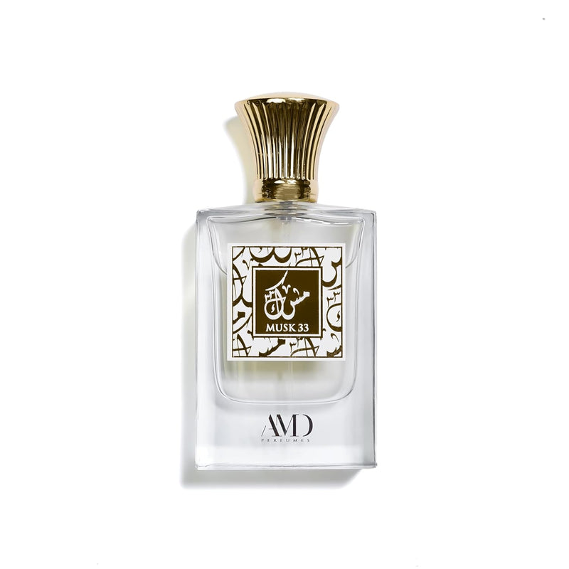 AMD Perfumes Musk 33 Unisex Perfume - Classic Perfume for Men and Women - Long Lasting Men's & Women's Fragrances Eau de Parfum EDP 100ml