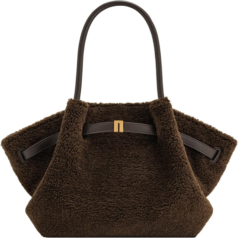 Women's Hana Medium Tote Bag - Mocha Brown