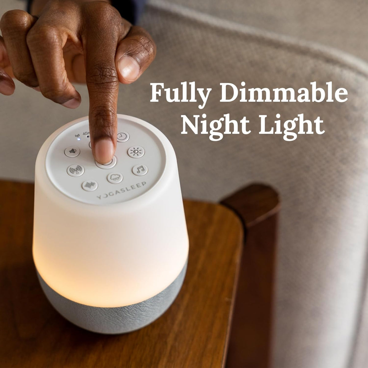 Marpac Yogasleep Duet White Noise Machine with Night Light & Wireless Speaker Sound Machine for Travel, Office Privacy, Sleep Therapy for Adults & Baby – image 4