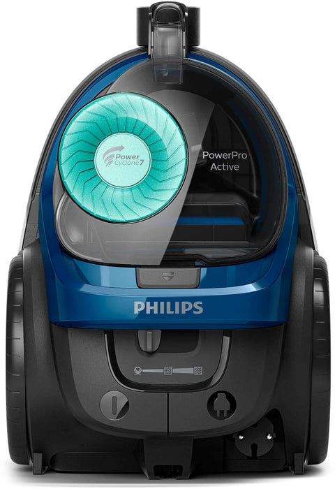 Philips 5000 Series Bagless Vacuum Cleaner - 2000W, PowerCyclone 7, Allergy H13 Filter, TriActive Nozzle - FC9570/62