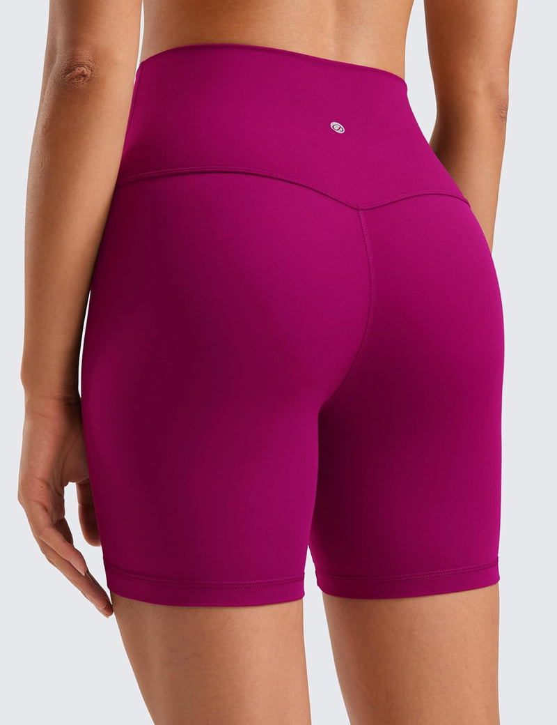 Crz Yoga Women Yoga Leggings Butterluxe Biker Shorts 6", R583a6