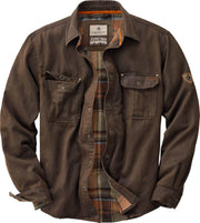 Men's Journeyman Shirt Jacket Jacket - Tobacco