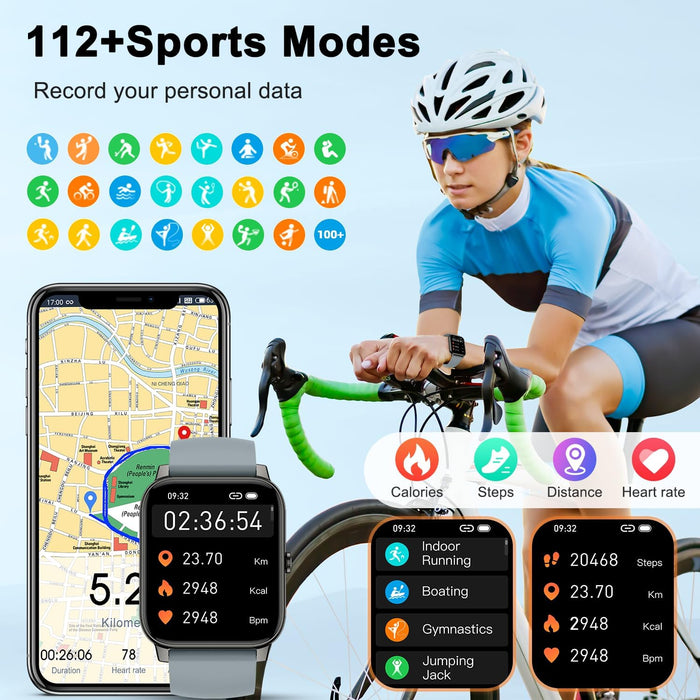 Smart Watch for Women Fitness Tracker: Gold Smart Watches for Women Digital Mens watches Make/Answer Call Waterproof Running Smartwatch Android Phone iPhone Samsung Compatible Heart Rate Monitor