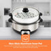 Geepas GRC4333 Multifunctional Rice Cooker with Porridge Function, Large capacity of 3.0L and is ideal for preparing meals for the entire family|2-year warranty.