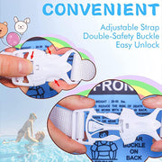 GGEROU Toddler Swim VestKids Water Wings Arm Floaties for 30-50 Pounds,Infant Safety Swim Aid Jumper Inflatable,Swim Arm Bands,Float Sleeves Swimming Armbands for Sea/Pool/Beach/Training - E:Shark