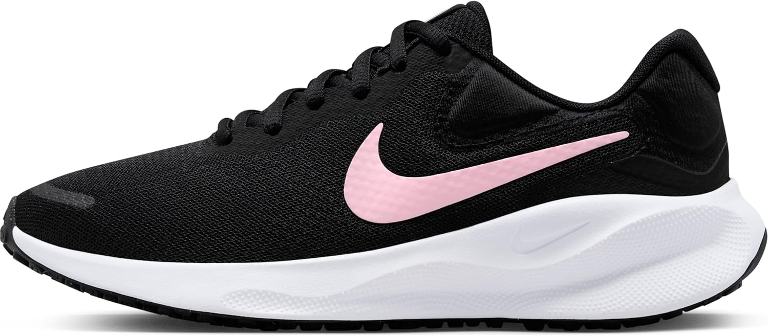 NIKE Women's W Revolution 7 Low, Black