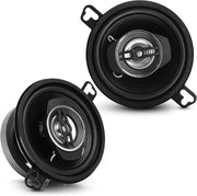 Pyle 2-Way Universal Car Stereo Speakers - 120W 3.5 Inch Coaxial Loud Pro Audio Speaker OEM Quick Replacement Component Vehicle Door/Side Panel Mount Compatible PL31BK (Pair) - 3.5 Inch