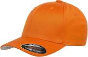 mens Flexfit Men's Athletic Baseball Fitted Cap - Orange