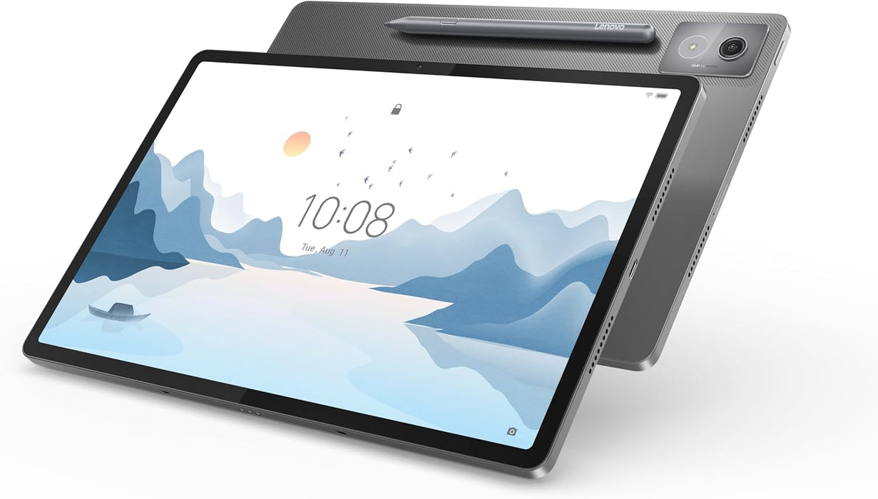 Lenovo Idea Tab Pro 12.7" Tablet 3K Matte Edition (MediaTek Dimensity 8300, 8GB RAM, 128GB UFS 3.1, 144Hz, Wi-Fi 6E, Bluetooth 5.3, Android 14) - Moon Grey + Tab Pen Plus