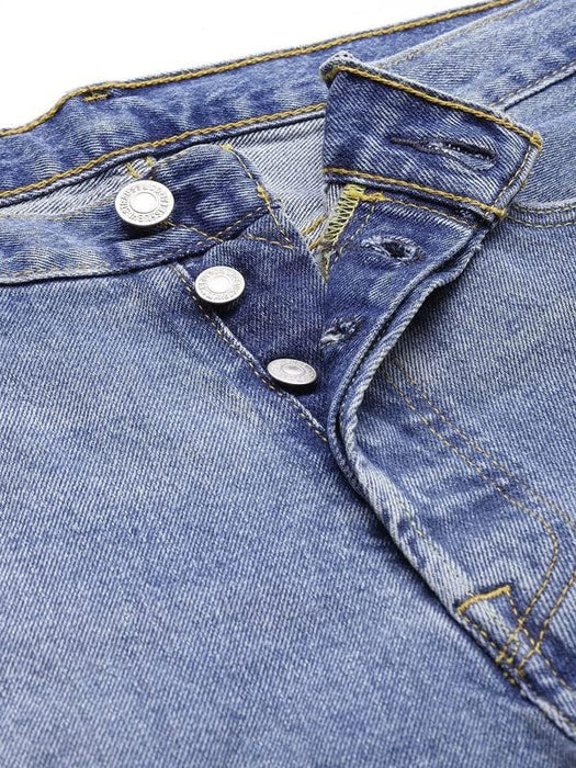 Levi's Men's 501 Regular Fit Mid Rise Jeans