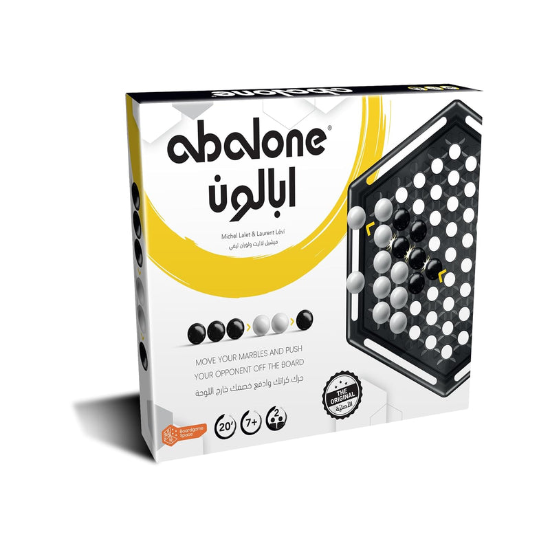 Abalone (The Original) Zygomatic Asmodee Boardgame Space (English/Arabic)
