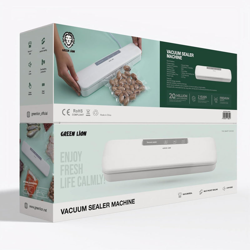 Green Lion Vacuum Sealer Machine, White