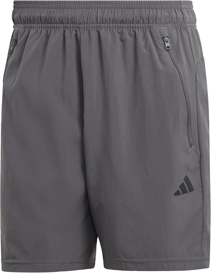 adidas mens TR-ES WV SHO GREFIV/BLACK IC6978 TRAINING SHORTS for Men Shorts
