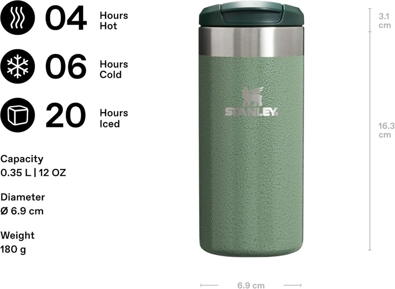 TRS Mug 350ml/12oz AeroLight H.Green