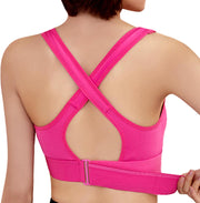 Dress Cici Zip Front Sports Bra, Longline High Impact Sports Bras