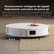 Xiaomi Robot Vacuum X20 Pro with 7000Pa Suction power, Auto Mop washing, Hot air drying, Auto dust collection, Carpet Detection, LDS, 160min Runtime, App & Voice Control, White