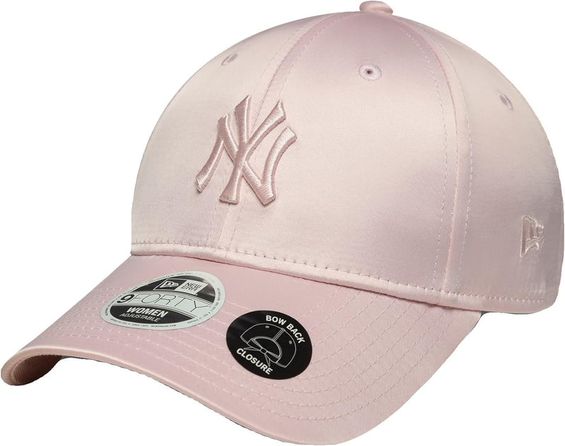 Wmns Satin Bow Back 9Forty Neyyan PKR Pastel Pink One Size - PINK