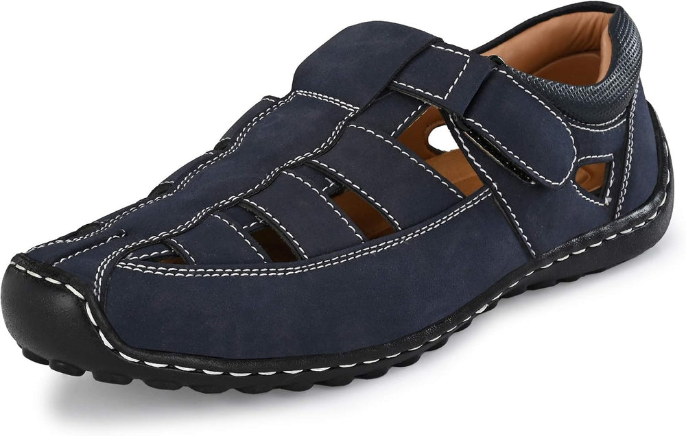 Men's Navy Fisherman Sandals