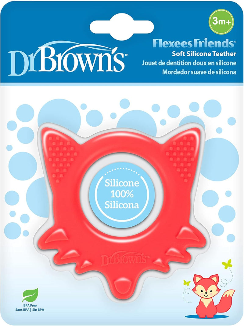 Dr. Brown's Ridgees Giraffe, Massaging Baby Teether, Designed by a Pediatric Dentist, BPA Free, 3m+