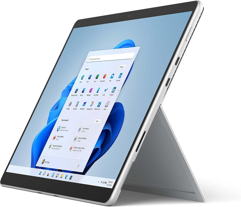 Microsoft Surface Pro 8-13 Inch 2-In-1 Tablet Pc - Silver - Intel Core I5, 8Gb Ram, 128Gb Ssd - Windows 11 Home - Device Only, 2021 Model, 8Pn-00002, Delia I5/8/128 Home